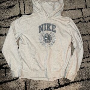 Nike Light Gray Men's Hoodie